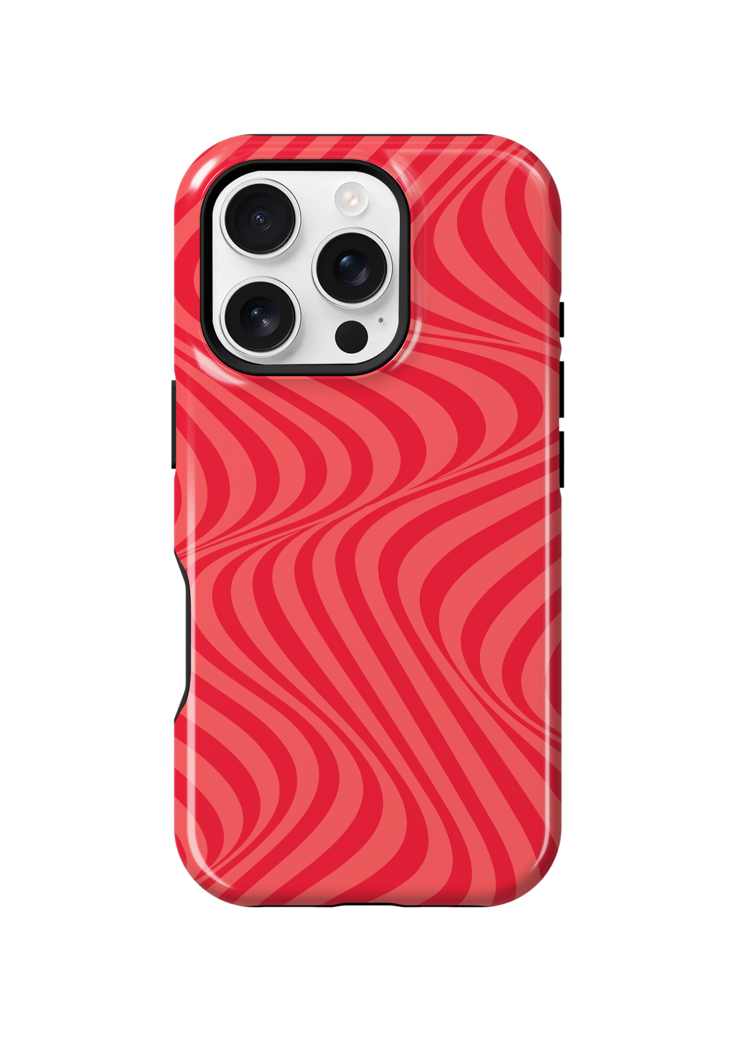 Vermillion Swirls Phone Case