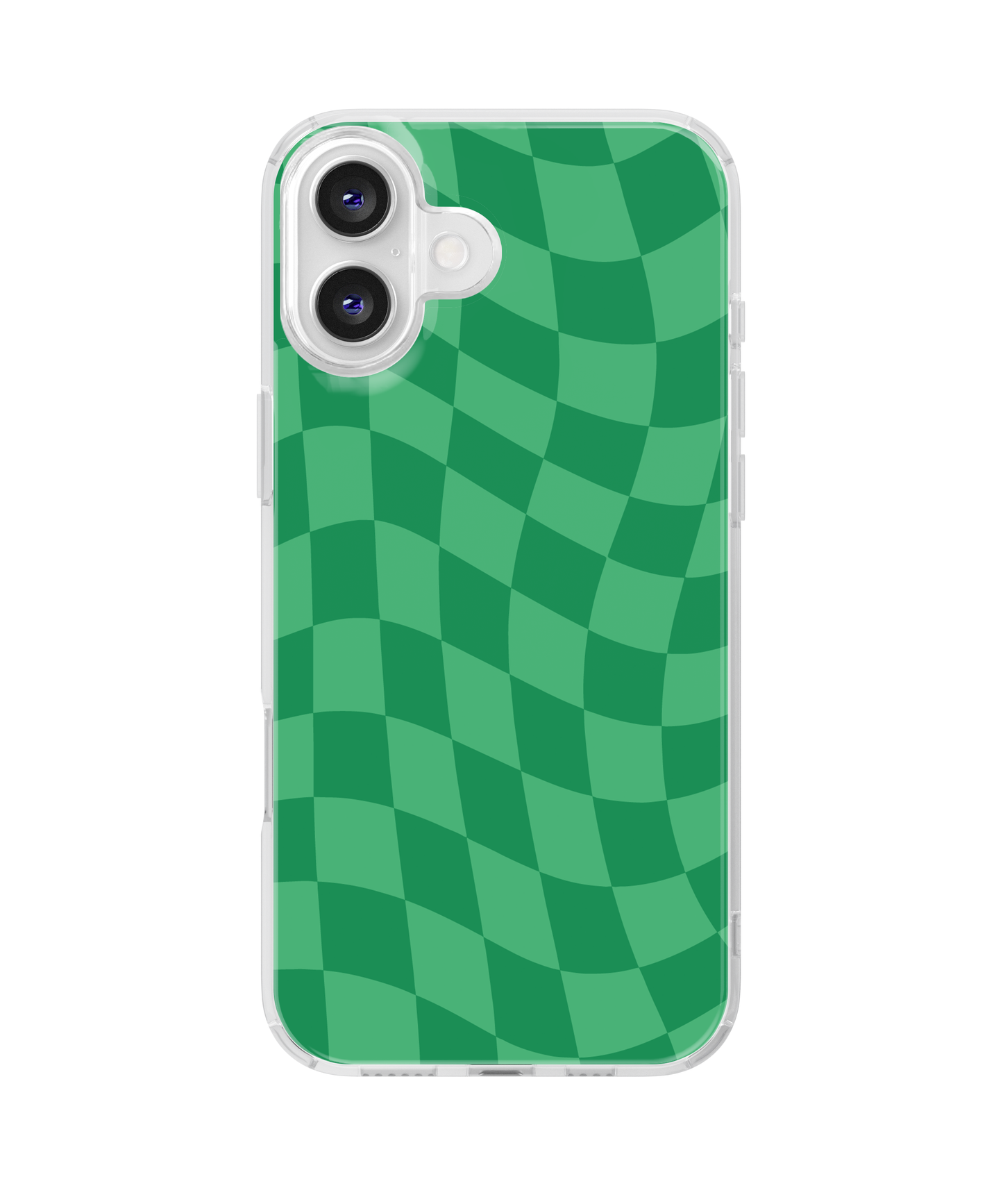 Emerald City Wavy Checkers Clear Case Insert