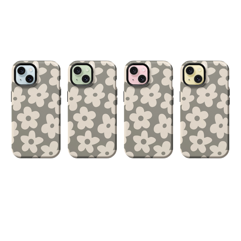 River Rock Big Blooms Phone Case