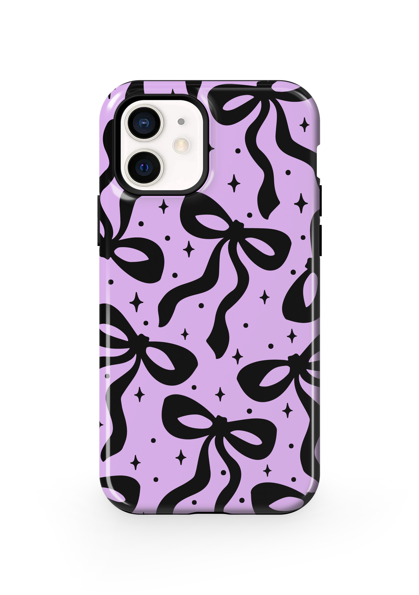 Lilac & Lace Bows I Phone Case