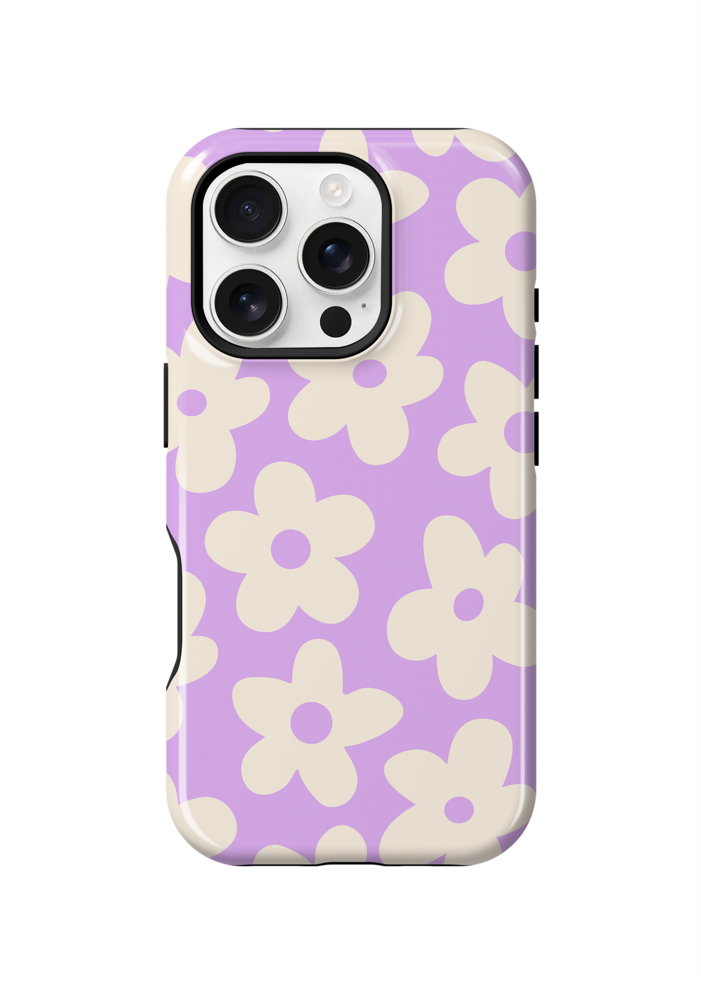 Lilac Big Blooms Phone Case