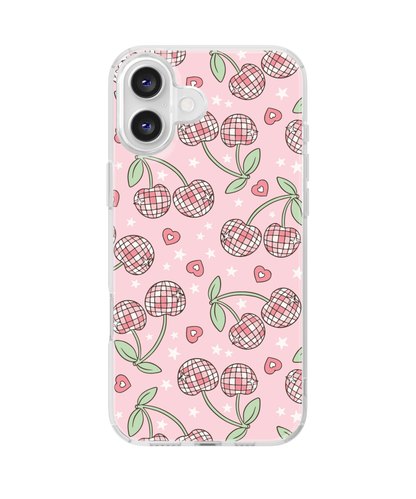 Pastel Disco Cherries Clear Case Insert