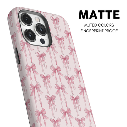 Blushing Bows Phone Case