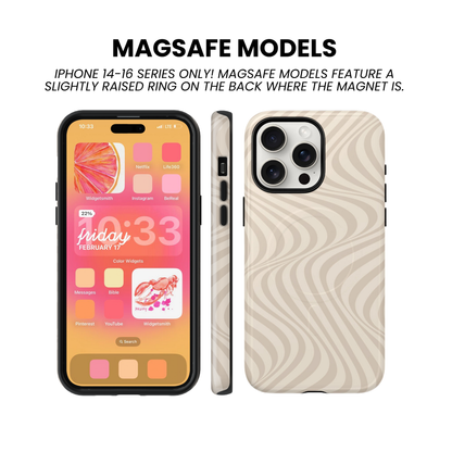 Vanilla Milkshake Swirls Phone Case