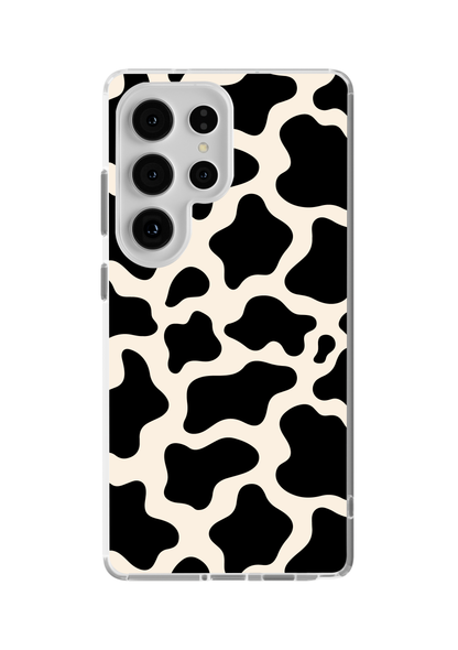 Onyx Cow Print Clear Case Insert