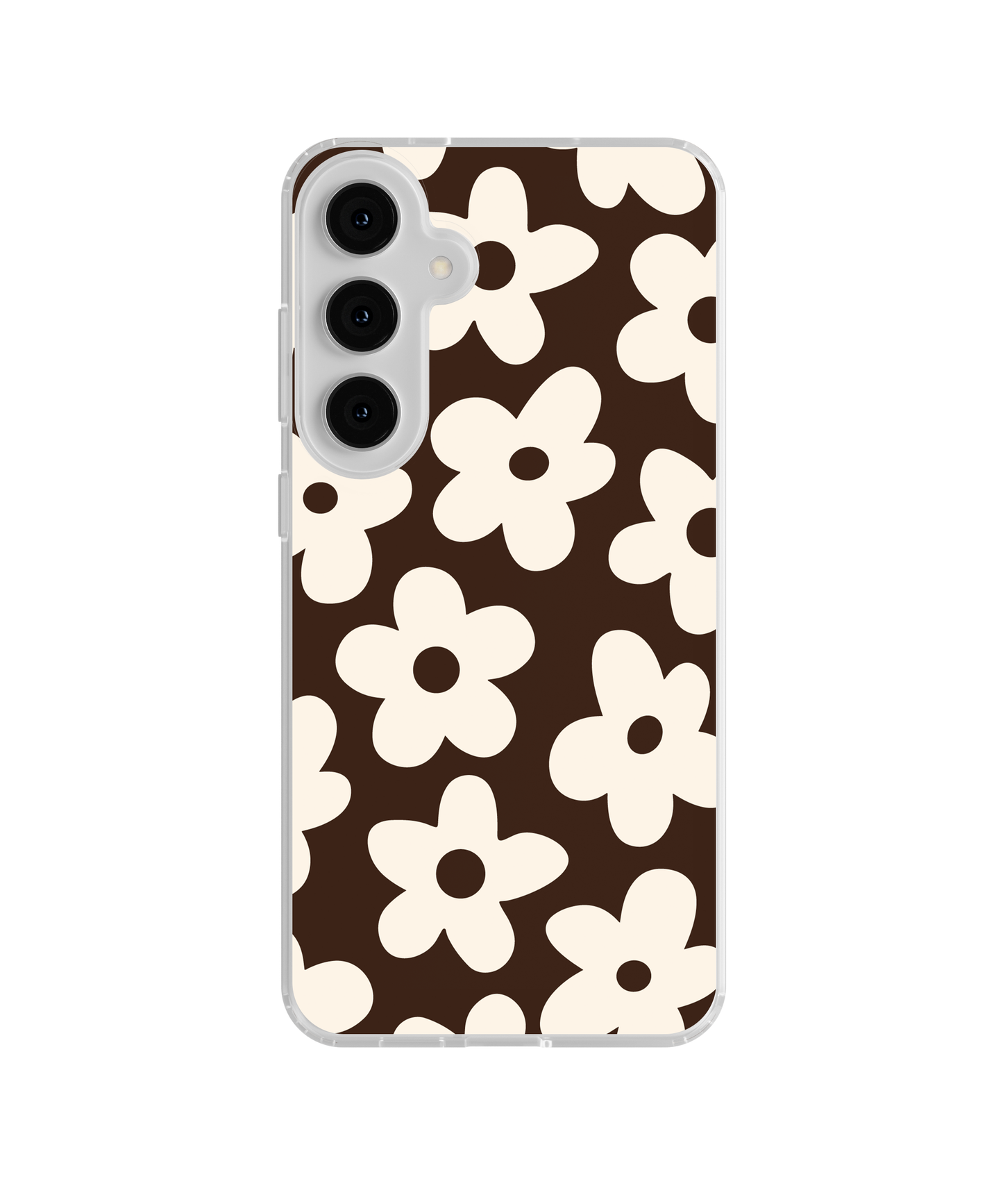 Espresso Big Blooms Clear Case Insert