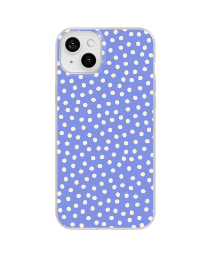 Bluebell Dots Clear Case Insert