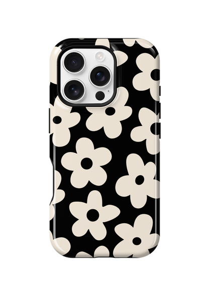 Onyx Big Blooms Phone Case