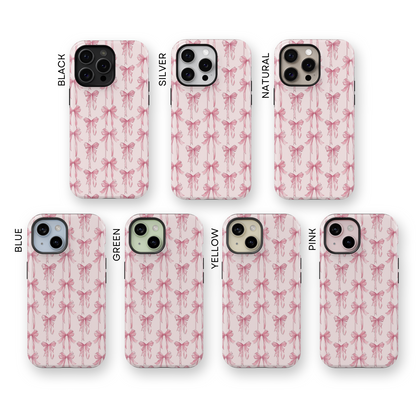 Blushing Bows Phone Case