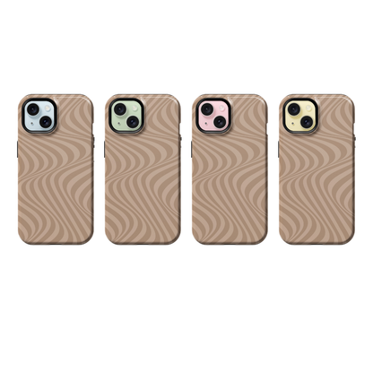 Chestnut Swirls Phone Case