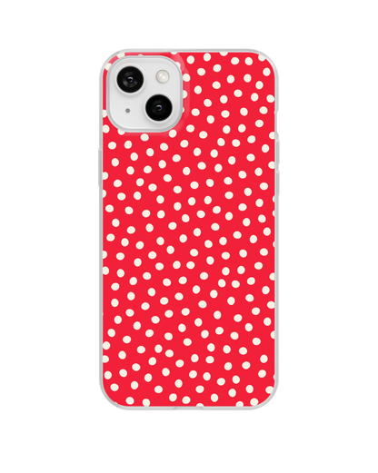 Vermillion Dots Clear Case Insert