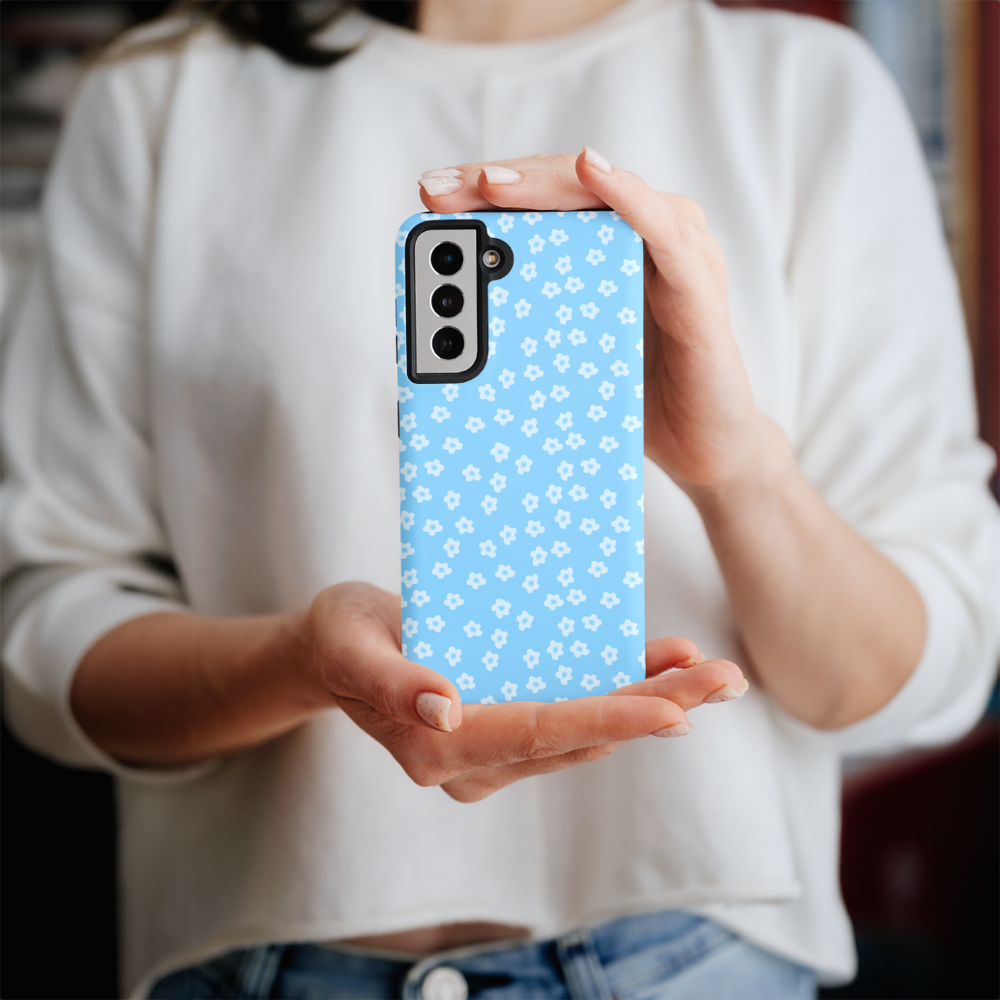 Sky Little Meadow Galaxy Case