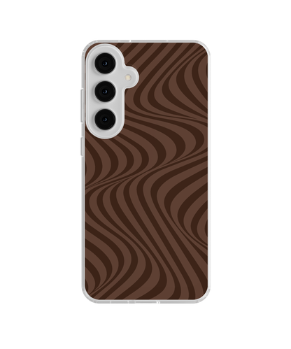 Espresso Swirls Clear Case Insert