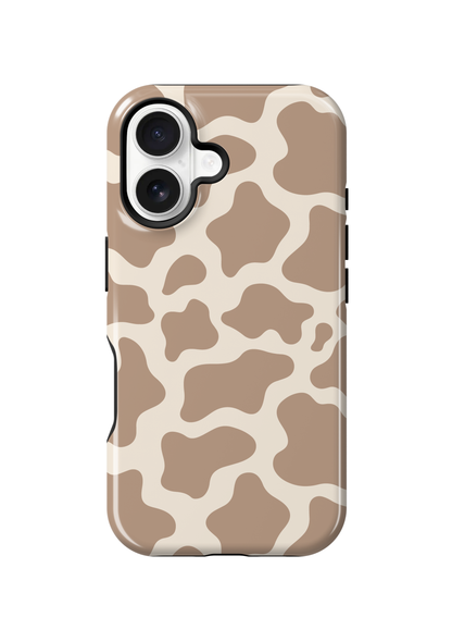 Chestnut Cow Print Phone Case