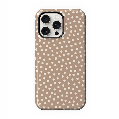 Chestnut Dots Phone Case