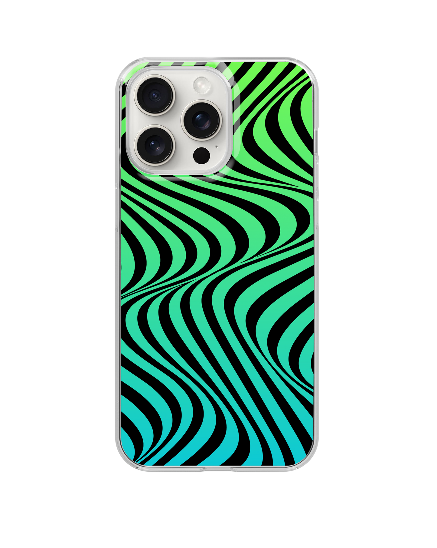 Siren Song Swirls Holographic Clear Case Insert