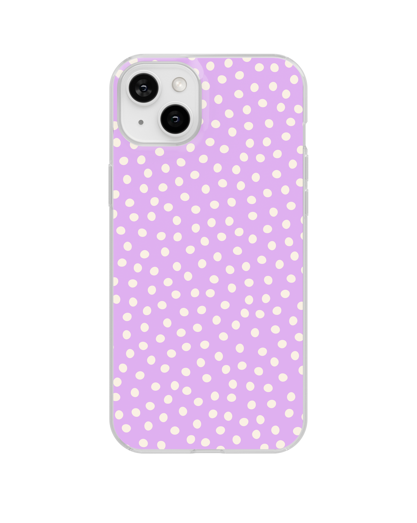 Lilac Dots Clear Case Insert