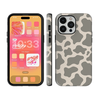 River Rock Cow Print Phone Case