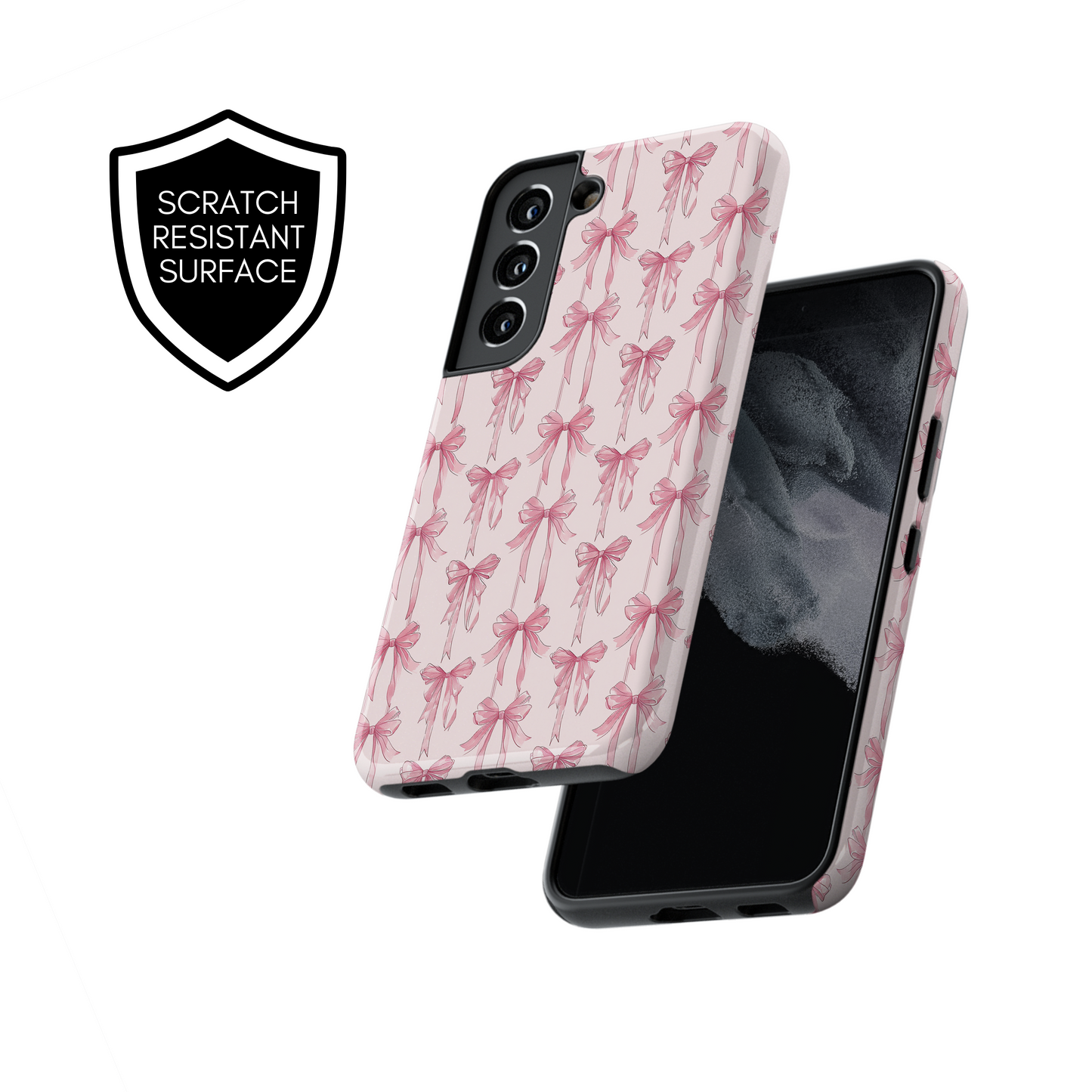 Blushing Bows Galaxy Case