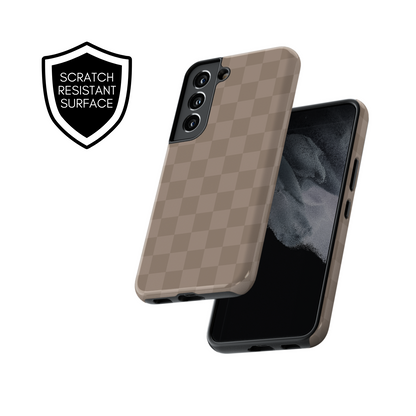 Chestnut Checkers Galaxy Case