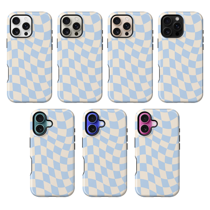 Cloud 9 Wavy Checkers II Phone Case