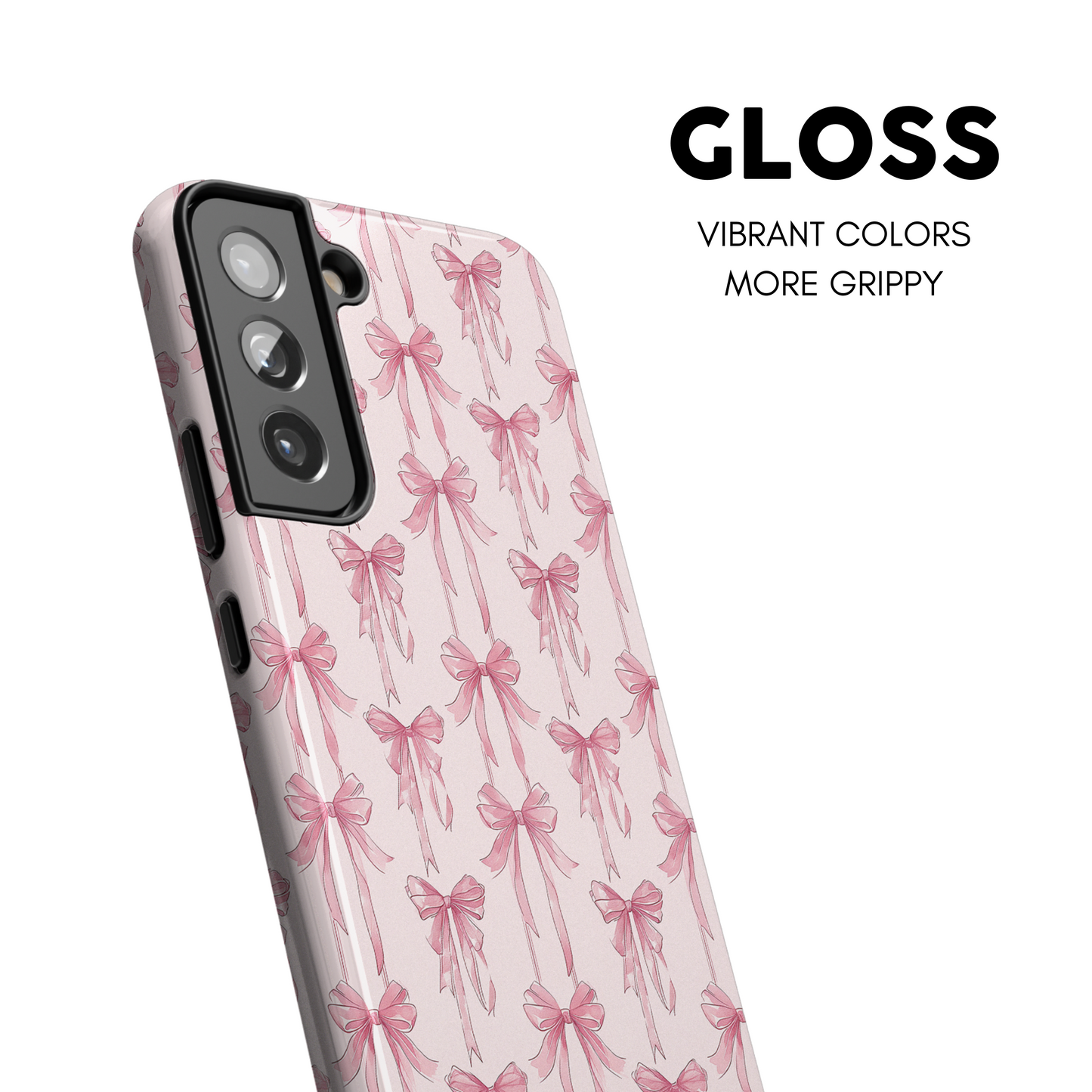 Blushing Bows Galaxy Case