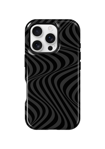 Onyx Swirls Phone Case