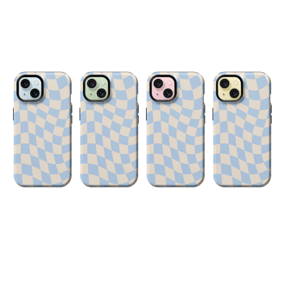 Cloud 9 Wavy Checkers II Phone Case