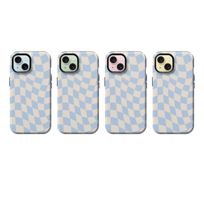 Cloud 9 Wavy Checkers II Phone Case