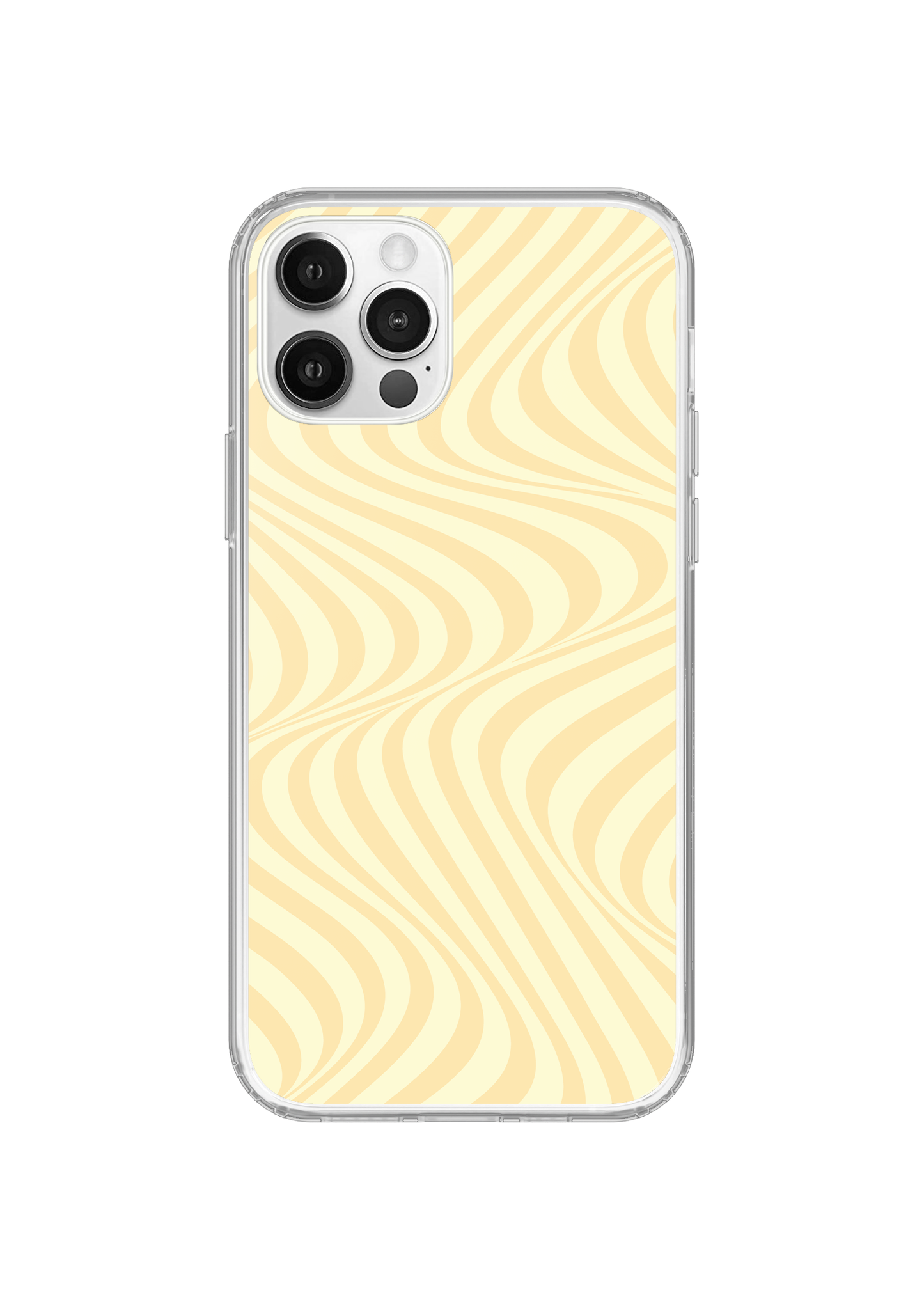 Banana Whispers Swirls Clear Case Insert