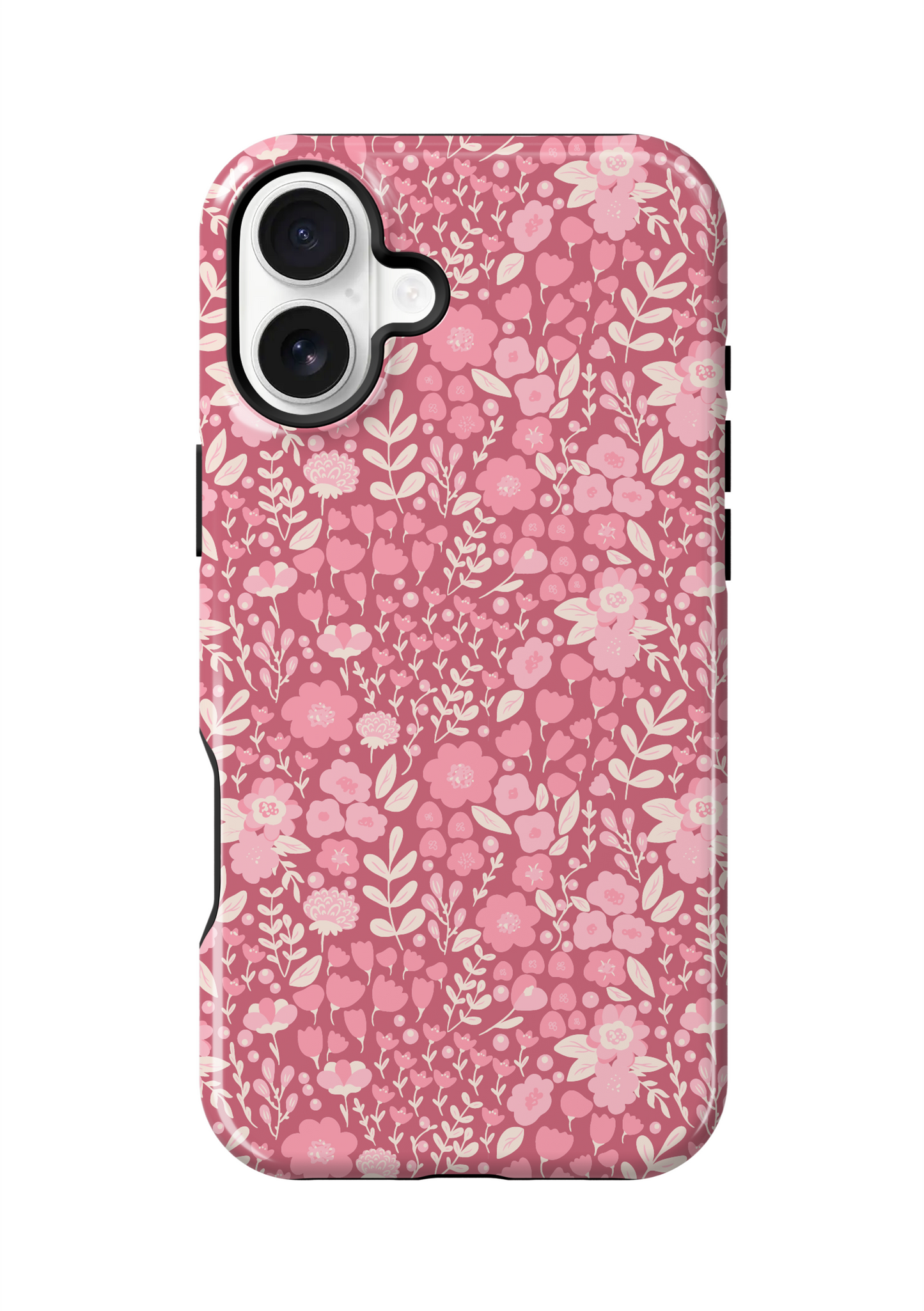 Blush Bouquet (Dark) Phone Case