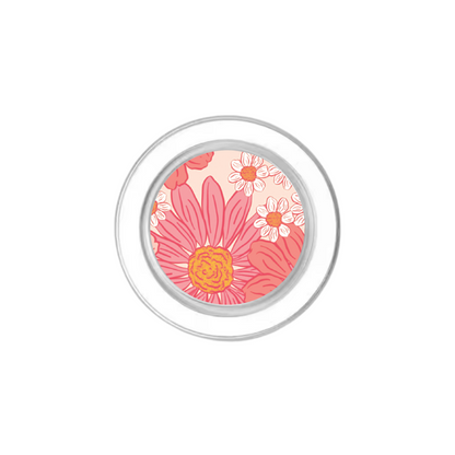 Pink Summer Blooms Phone Grip Insert