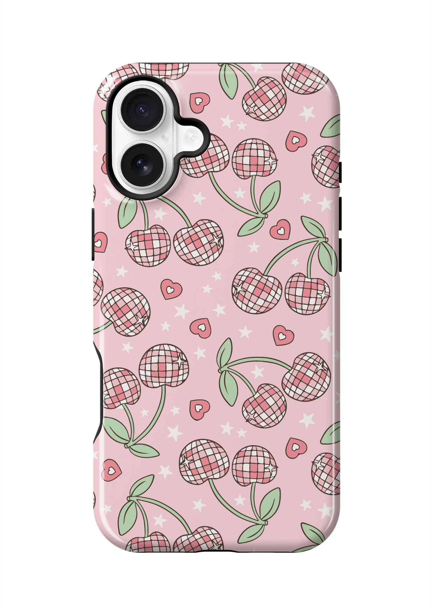 Pastel Disco Cherries Phone Case