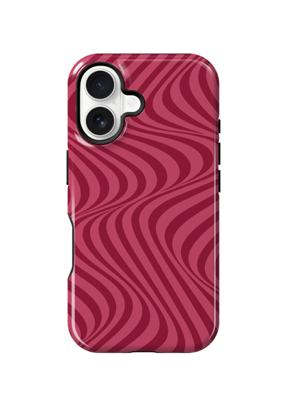 Black Cherry Swirls Phone Case