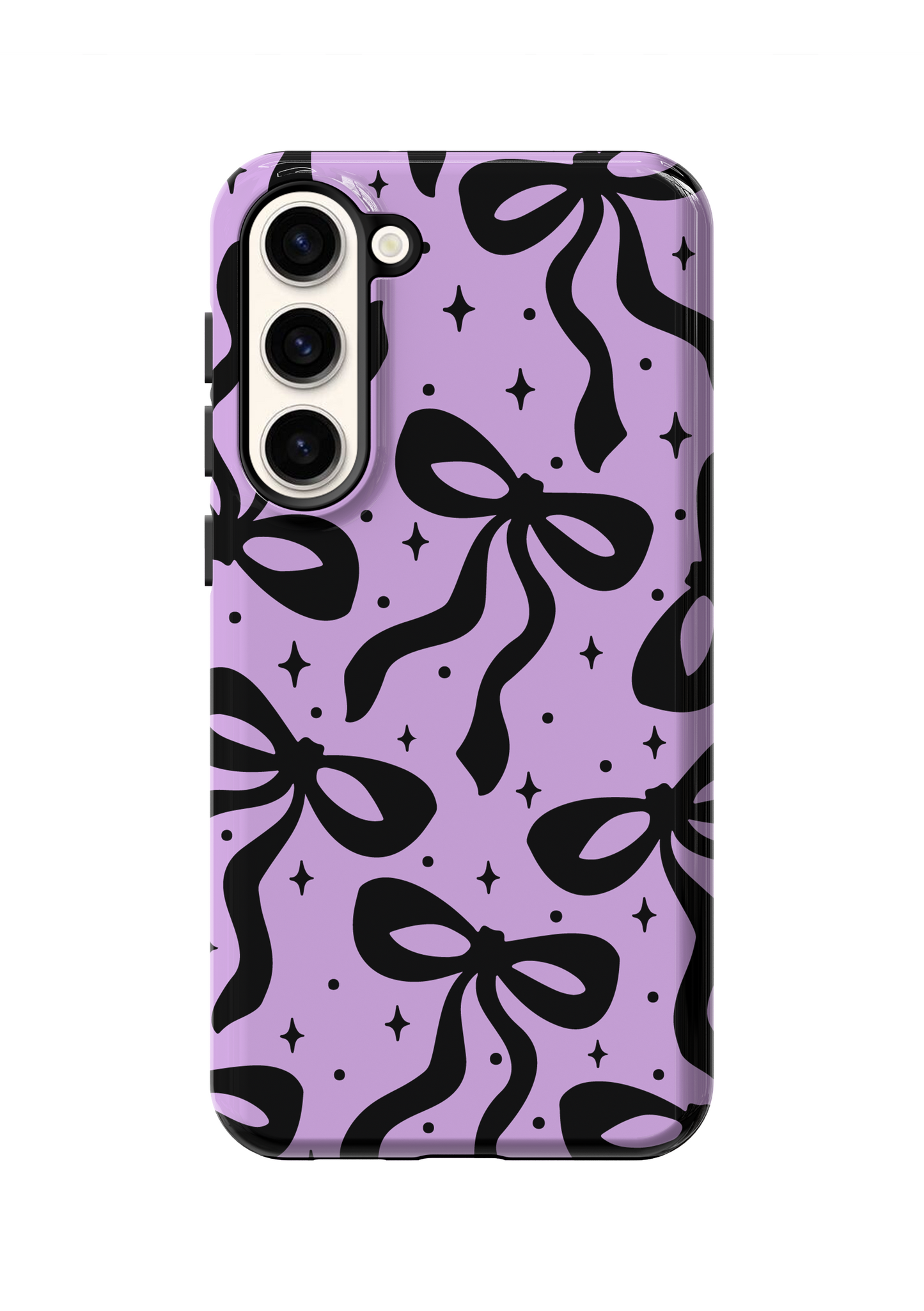 Lilac & Lace Bows I Phone Case