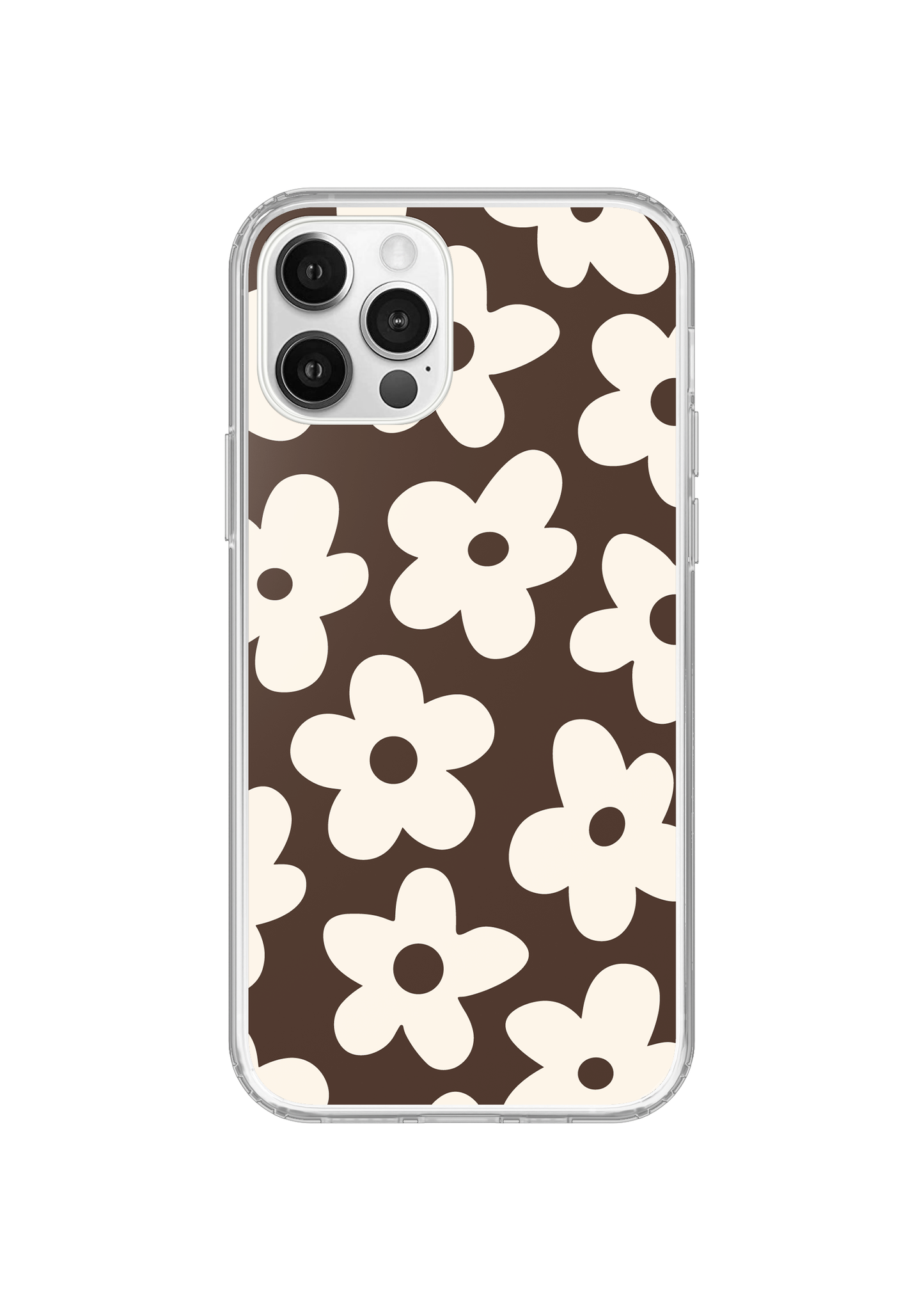 Espresso Big Blooms Clear Case Insert