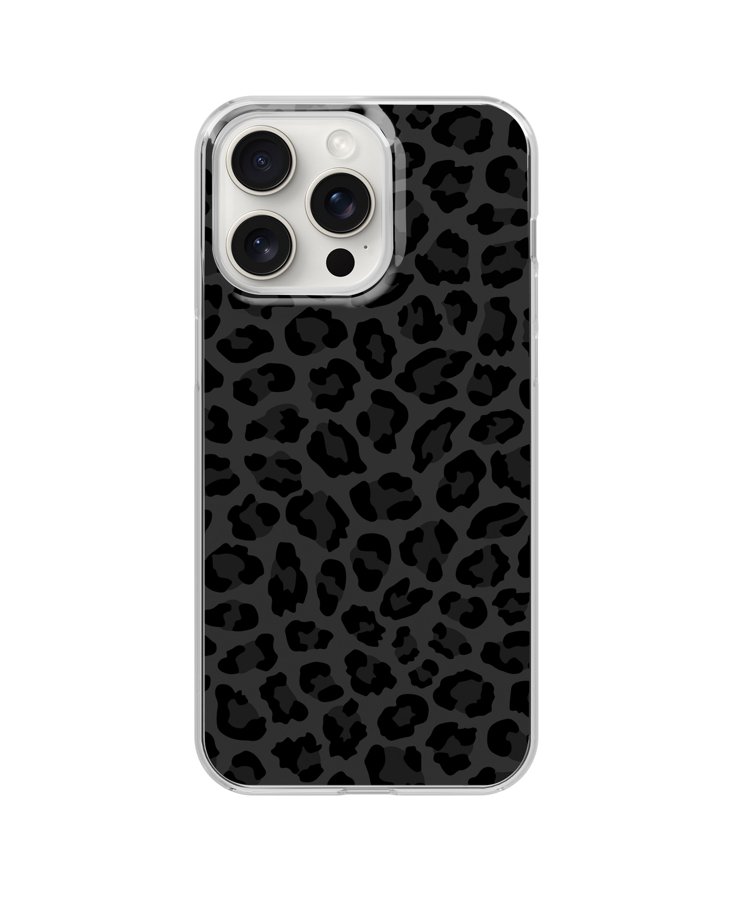 Onyx Leopard Clear Case Insert