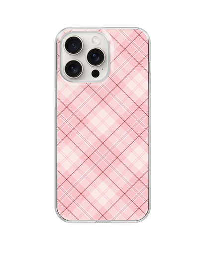 First Kiss Plaid Clear Case Insert