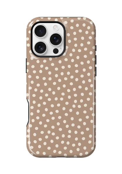 Chestnut Dots Phone Case