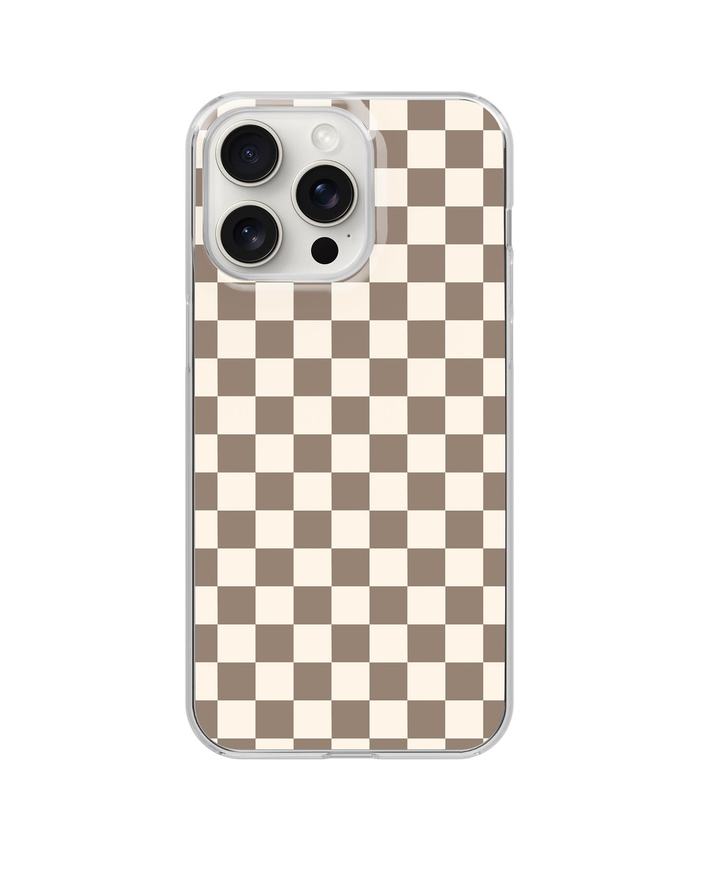 Chestnut Checkers II Clear Case Insert
