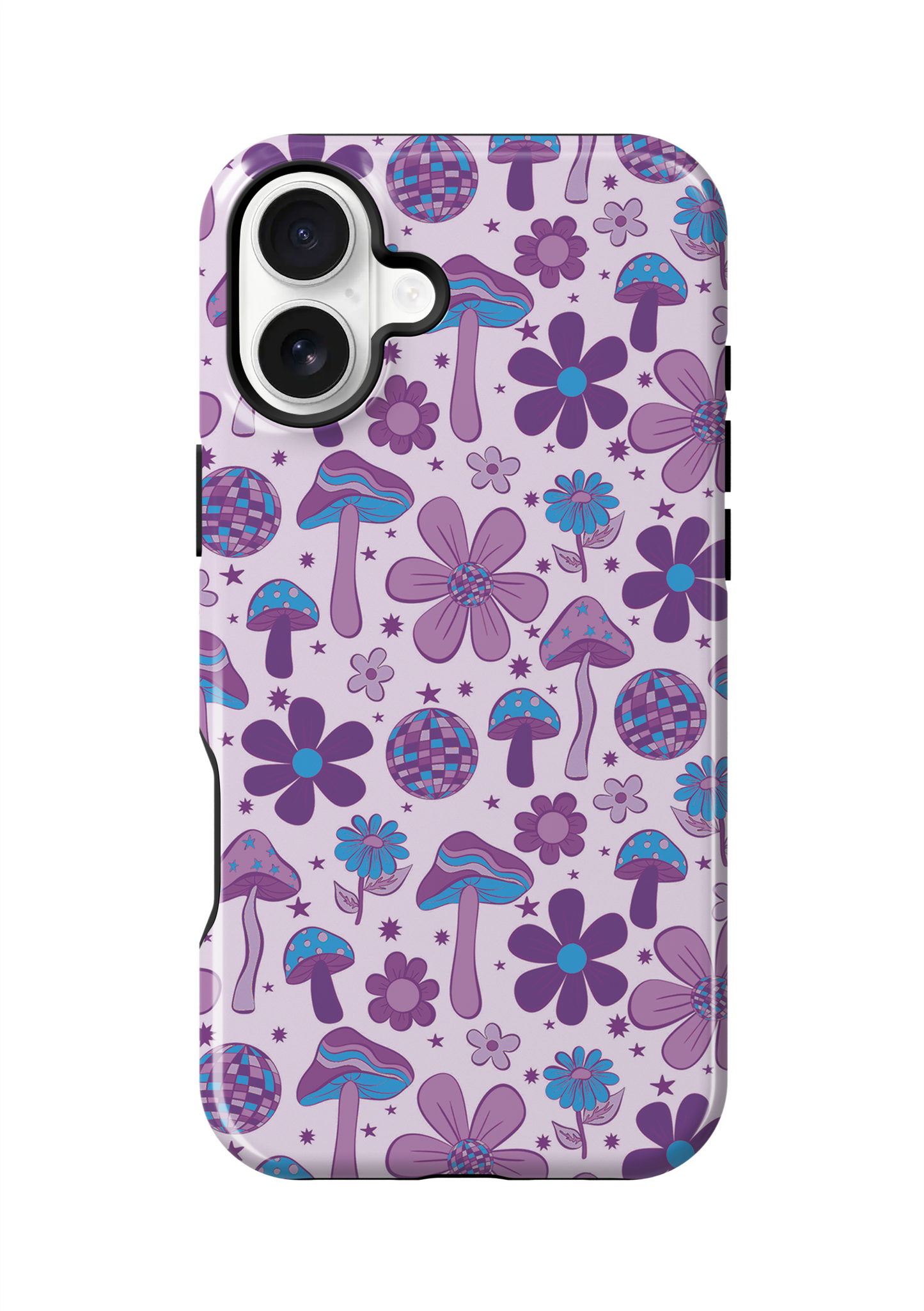 Purple Fungi Fantasia iPhone Case