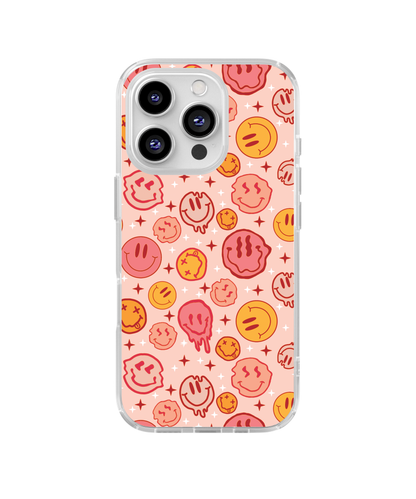 Orange & Pink Happy Hypnosis Clear Case Insert