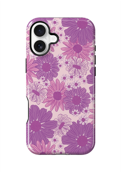 Purple Summer Blooms Phone Case