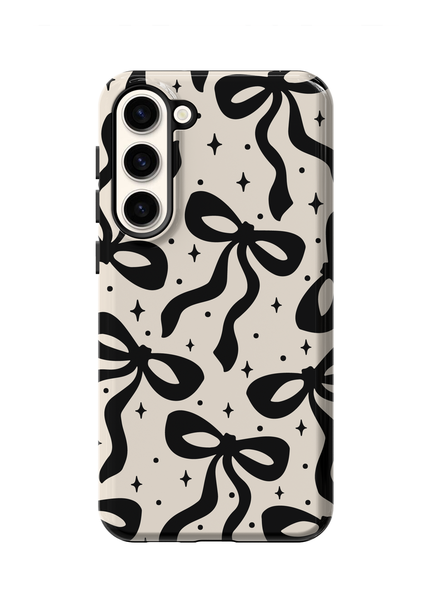 Cookies & Cream Bows I Phone Case