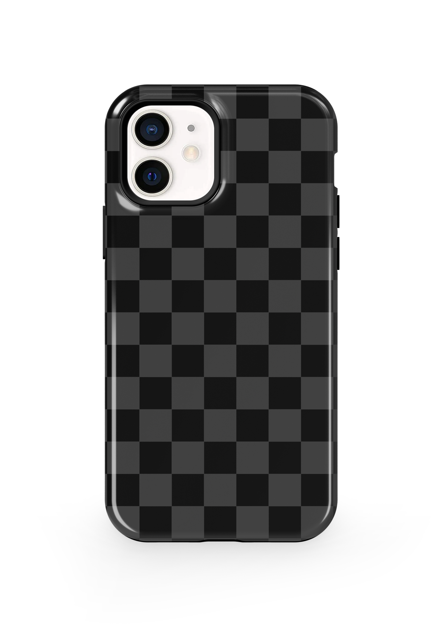 Onyx Checkers Phone Case