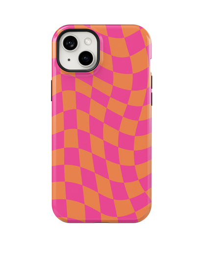 Sunkissed Wavy Checkers Phone Case