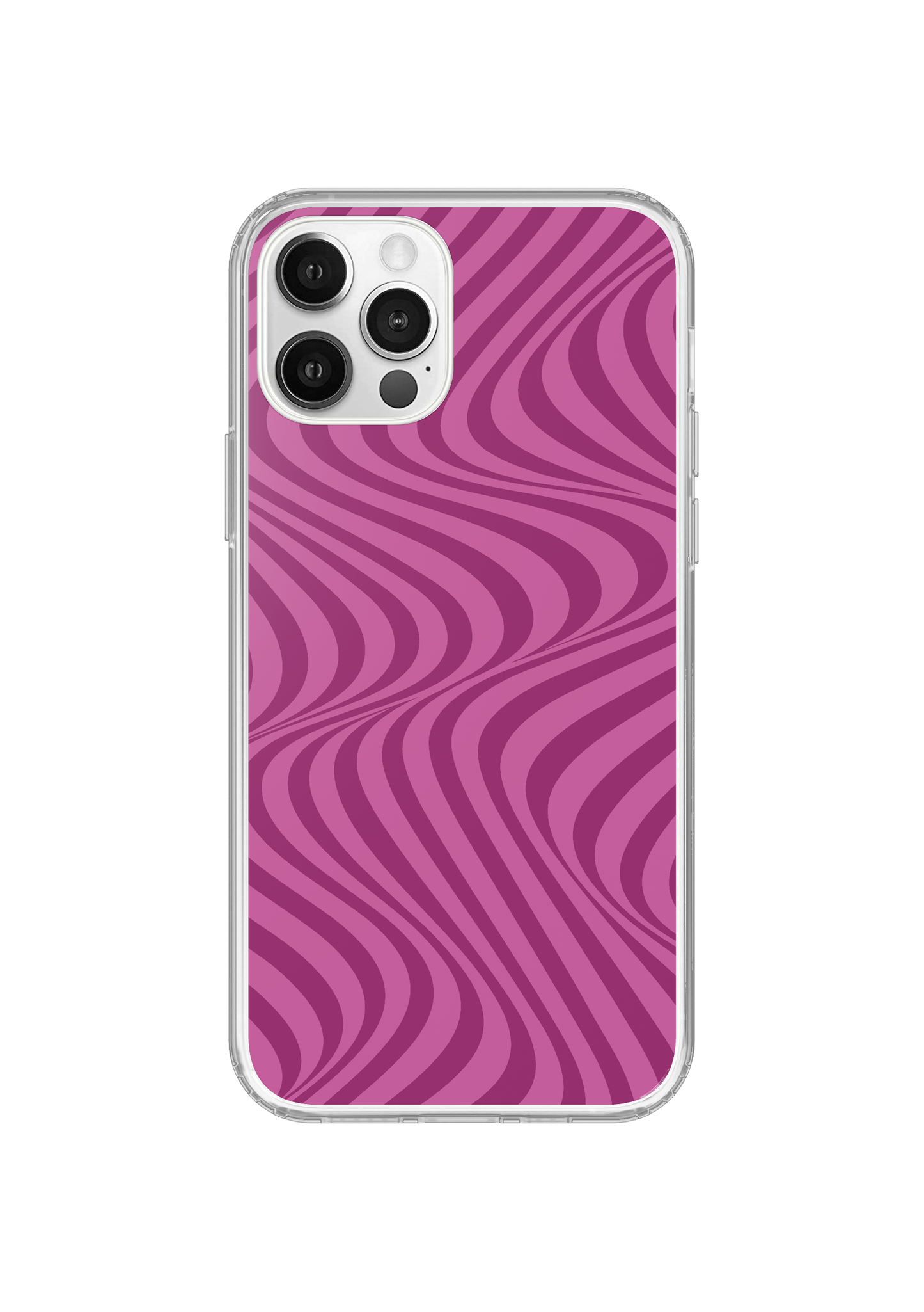 Velvet Swirls Clear Case Insert