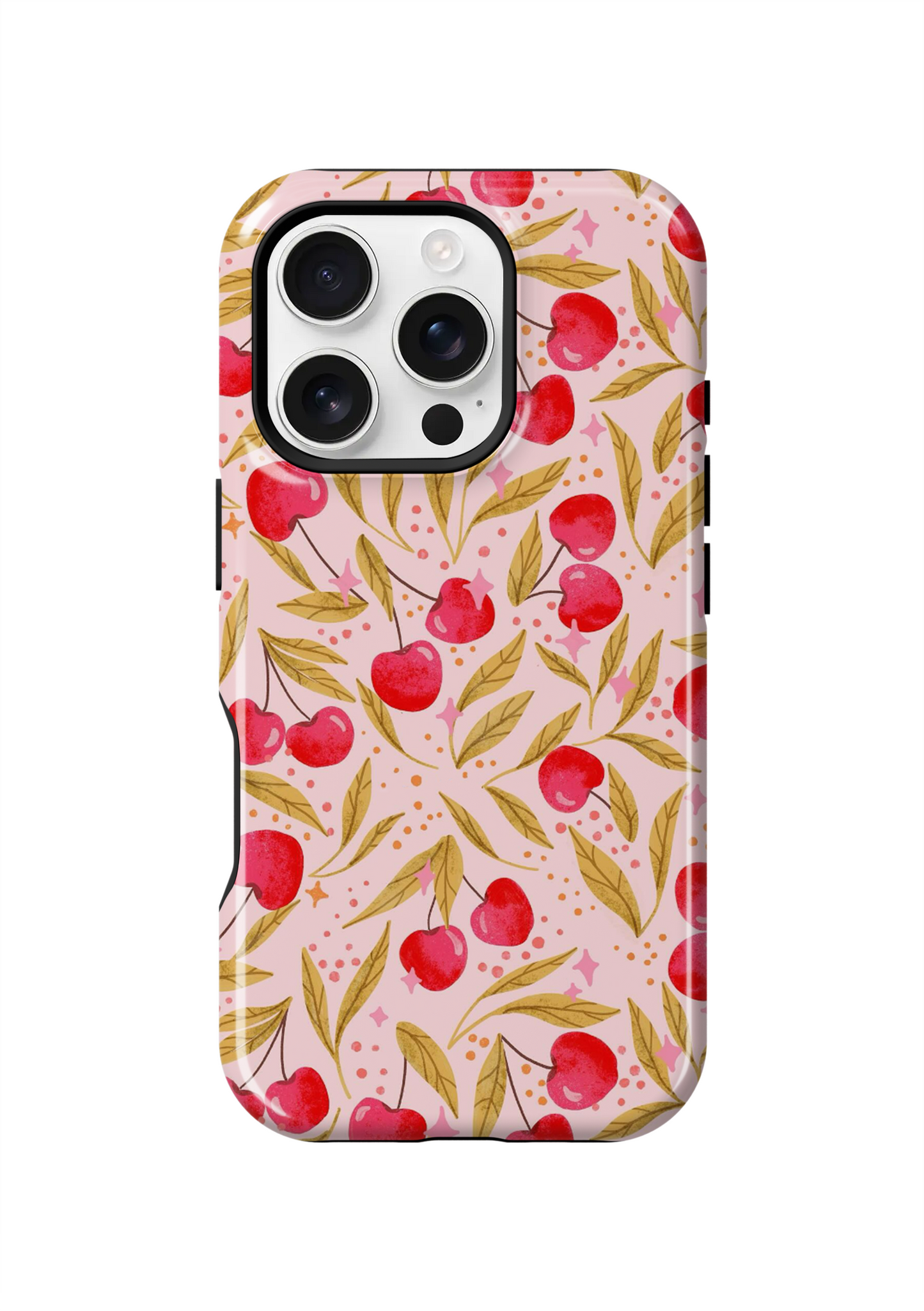 Classic Cherry Charm Phone Case