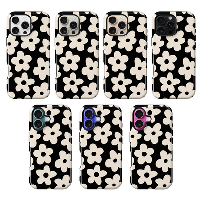 Onyx Big Blooms Phone Case