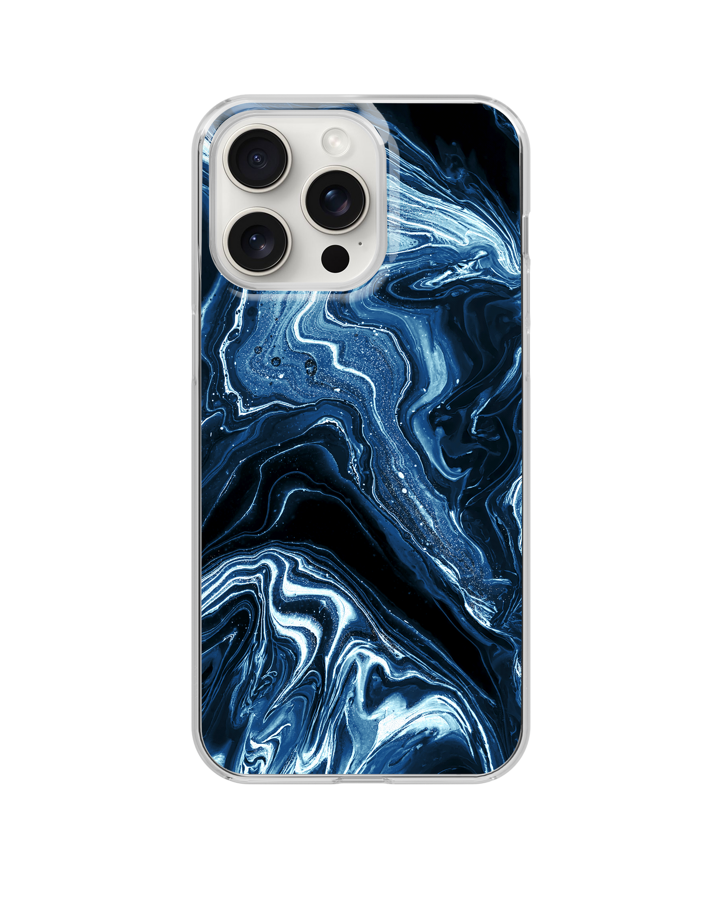 Sapphire Marble Obsession Clear Case Insert